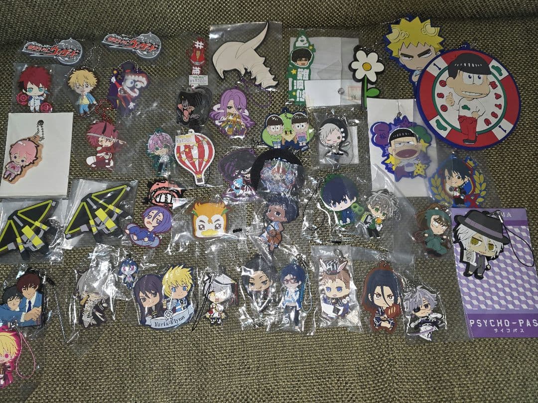 アニメ　ゲーム　ラバーグッズまとめ　390点