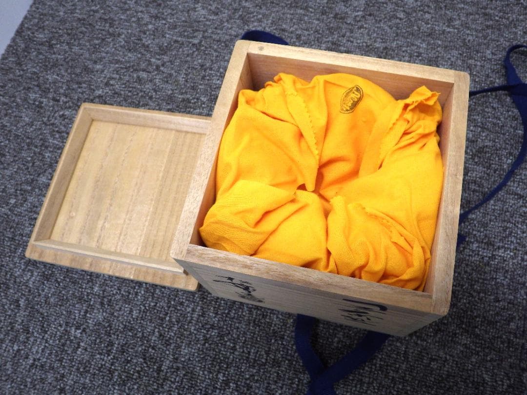 佐々木松楽　黒茶碗　抹茶椀　茶道具　共箱付き