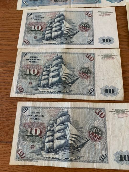 旧紙幣　ドイツ　310マルク紙幣