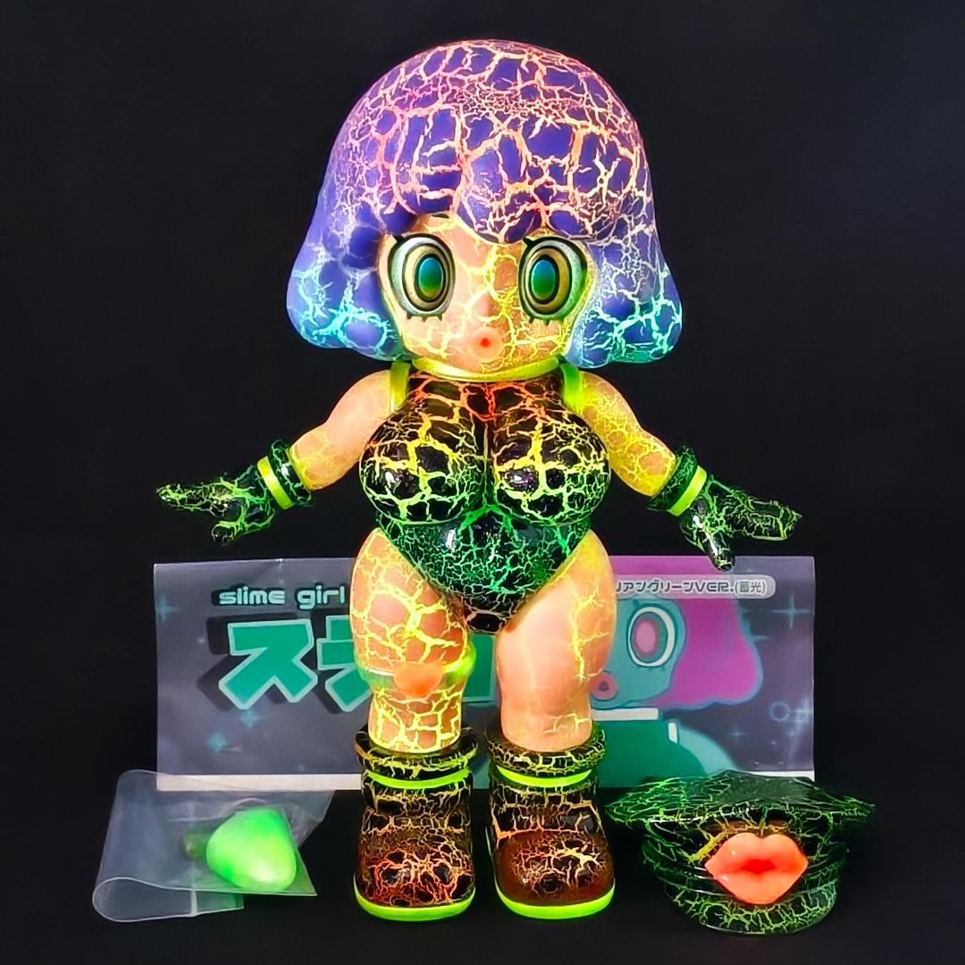 studio marusan スラコ 蓄光 ペインターネット塗装 ソフビ