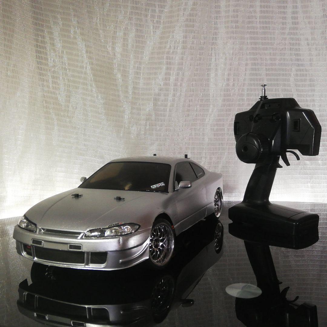タミヤ S15 シルビア ドリラジ TT01 LED12灯 動作確認済