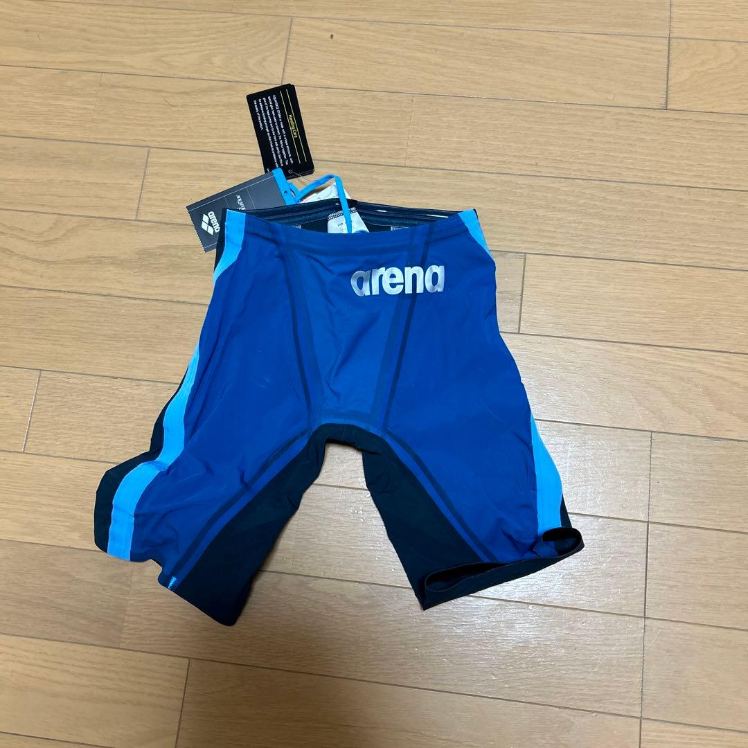 arena ARN-4001M ハーフスパッツ SS ダークブルー/ライトブルー