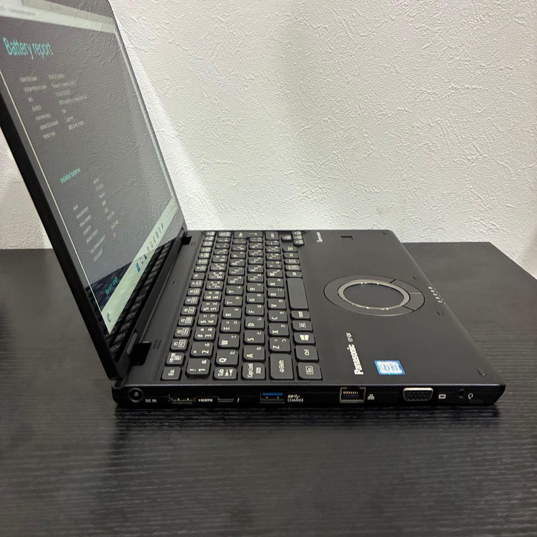 レッツノート QV8 黒　i7 8G 512GB Windows11 PC