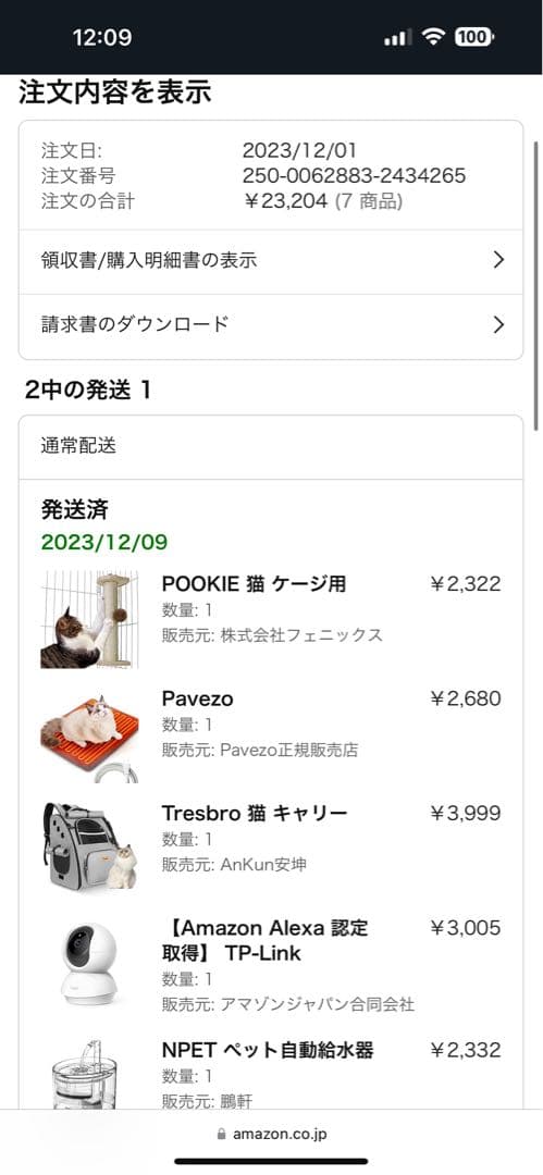 猫　飼育セット