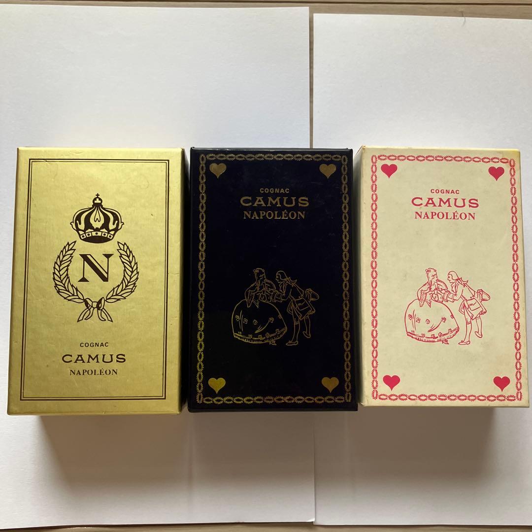 CAMUS ナポレオン コニャック 3本セット