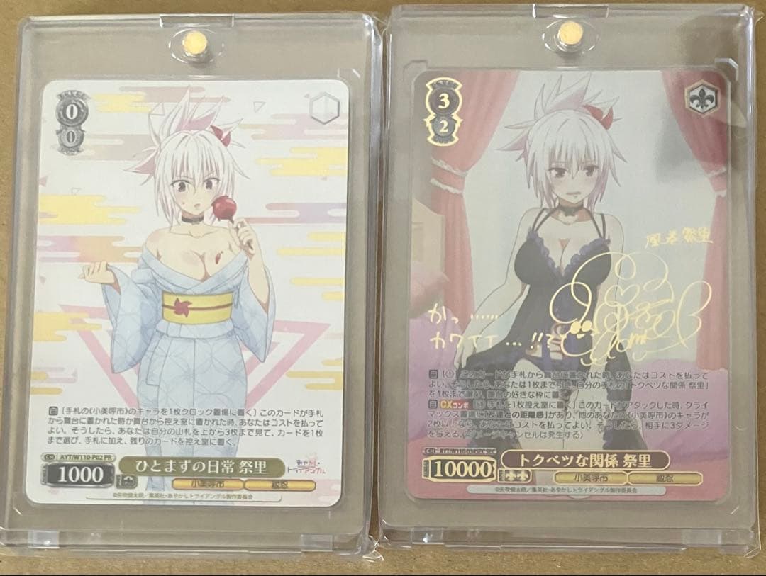 ヴァイス あやトラ SEC トクベツな関係➕ 敢闘賞 ひとまずの日常 祭里