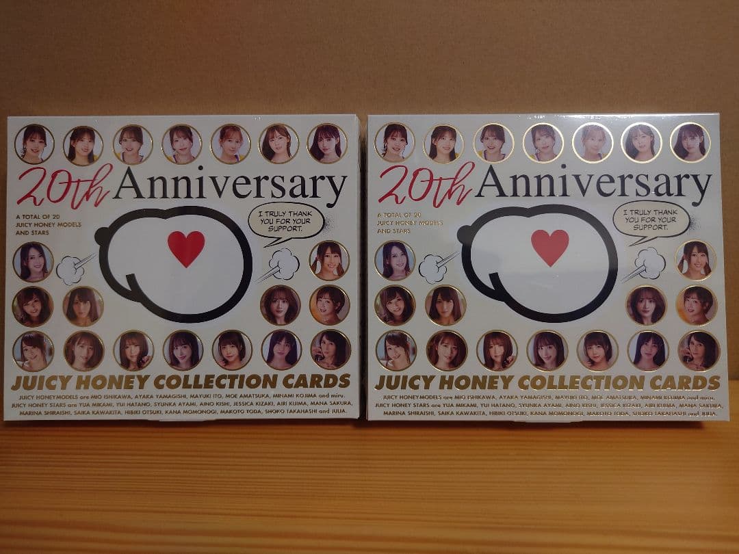 その他 20th Juicy Honey Collection Cards 2BOX