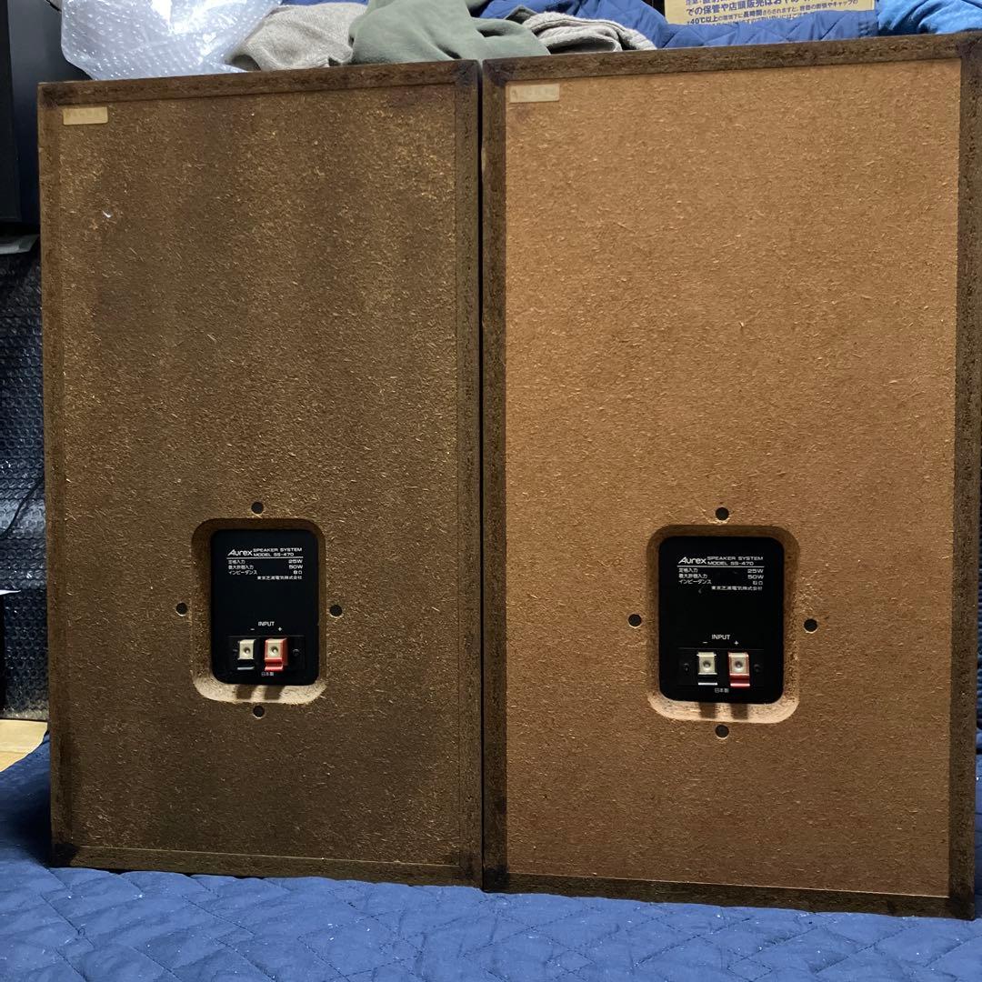 【新年価格】《完動品》Aurex AD SS-470スピーカー②Ｌ側