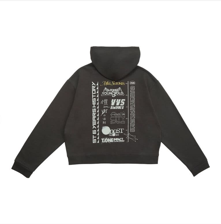 ★桃★MILESixTONES パーカー　田中樹ストぬい