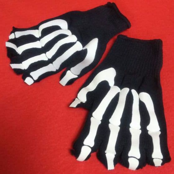 75 入手困難 極美品 レア 未使用 ヴィンテージ 90s ボーン グローブ 黒