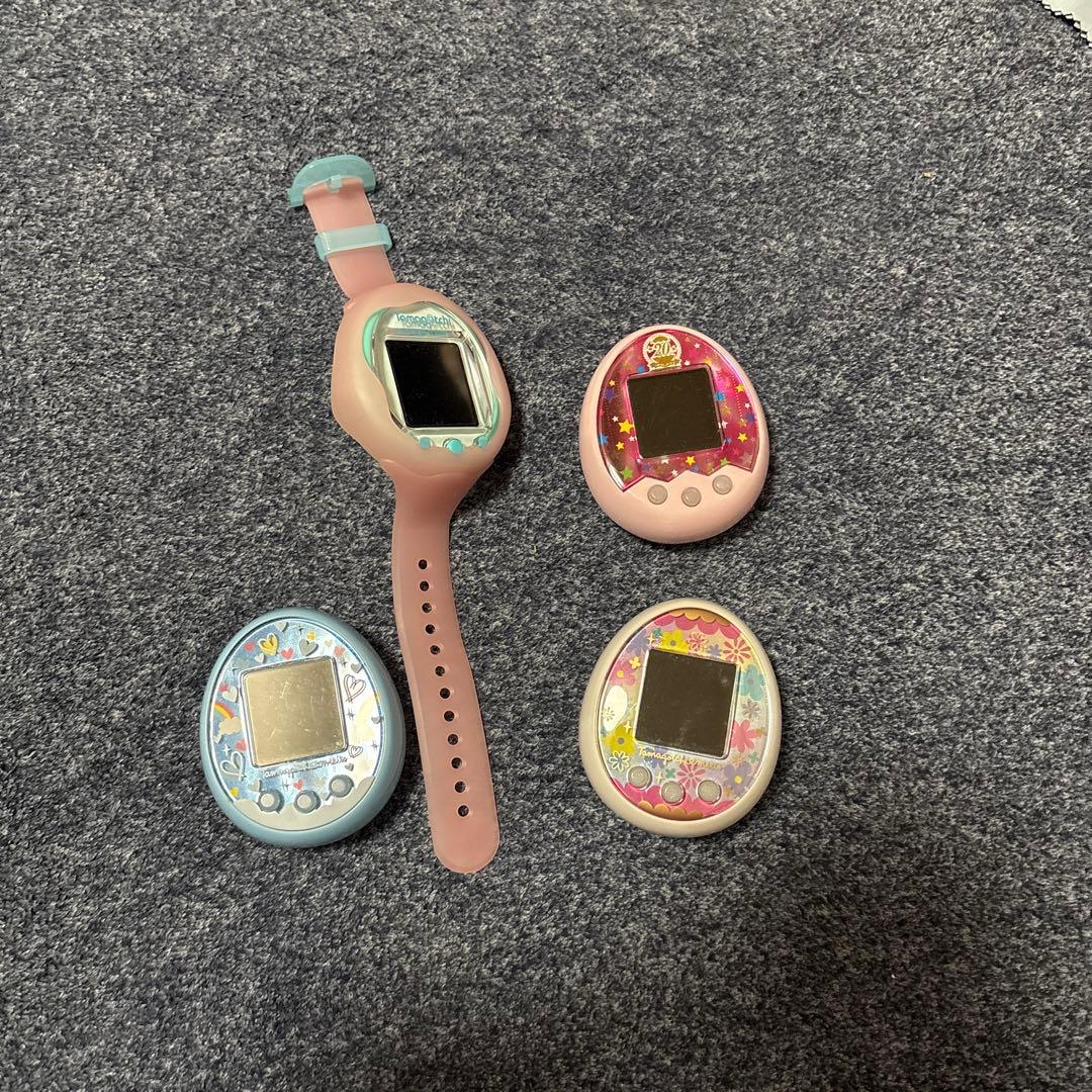 タマゴッチスマートウォッチとたまごっちみーつ2機種たまごっちみくす20th1機種