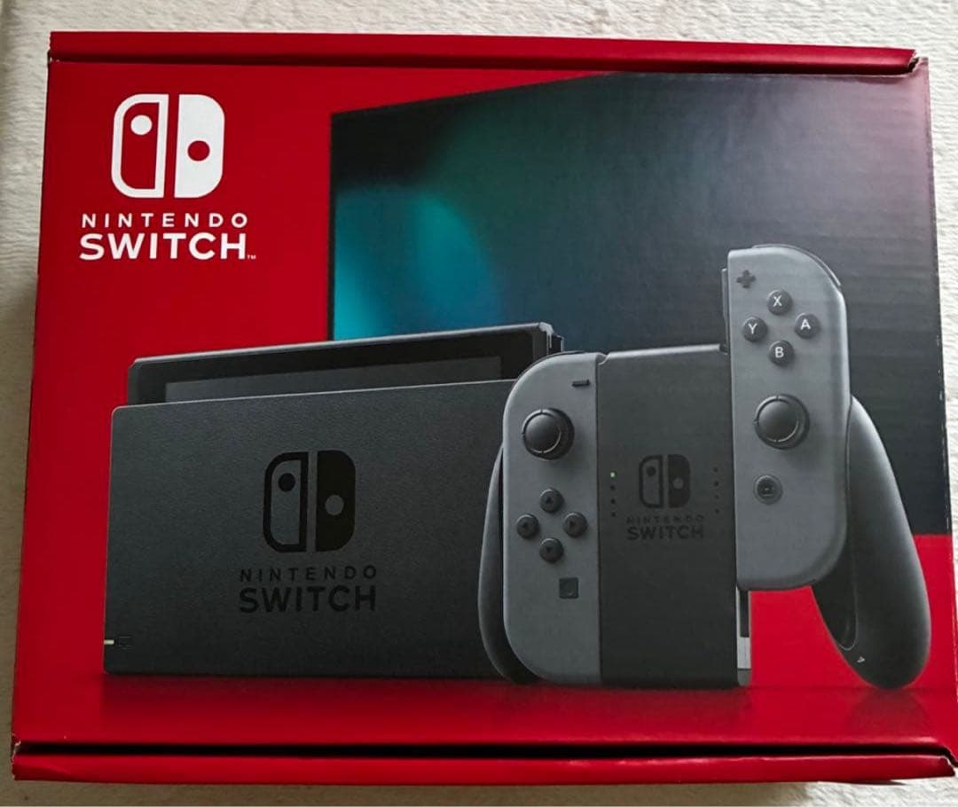 ニンテンドースイッチ　グレー　一式