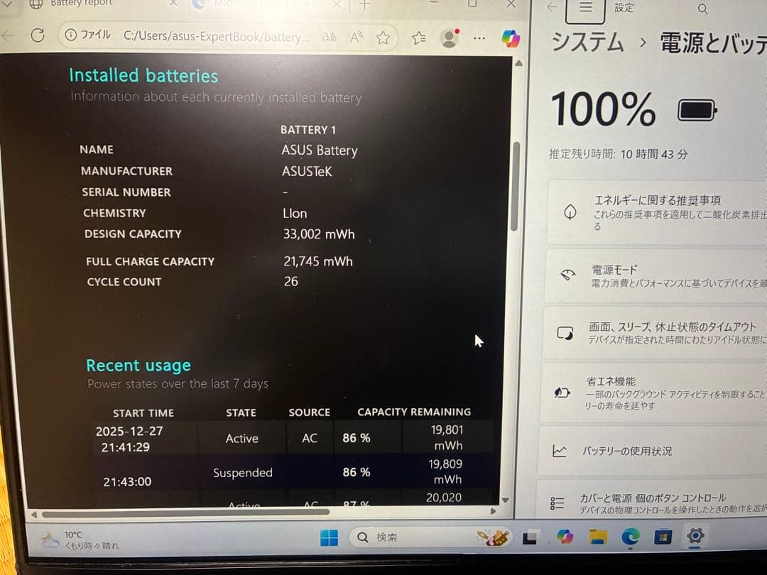 asus expertbook B9450F 上位10th i5 16GBモデル
