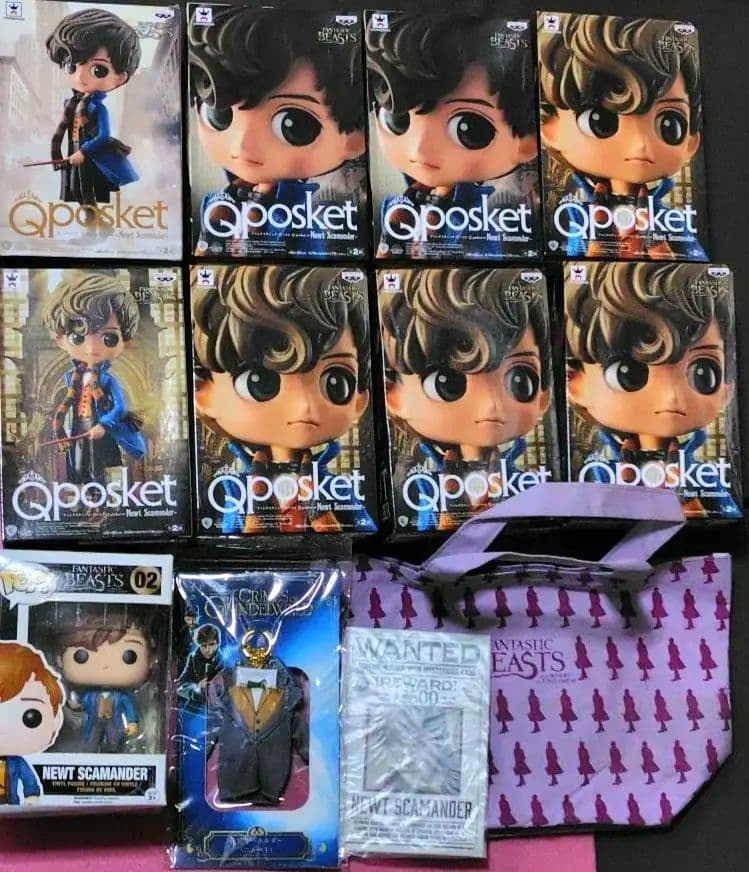 【14点セット】ファンタスティック・ビーストニュート・スキャマンダーフィギュア