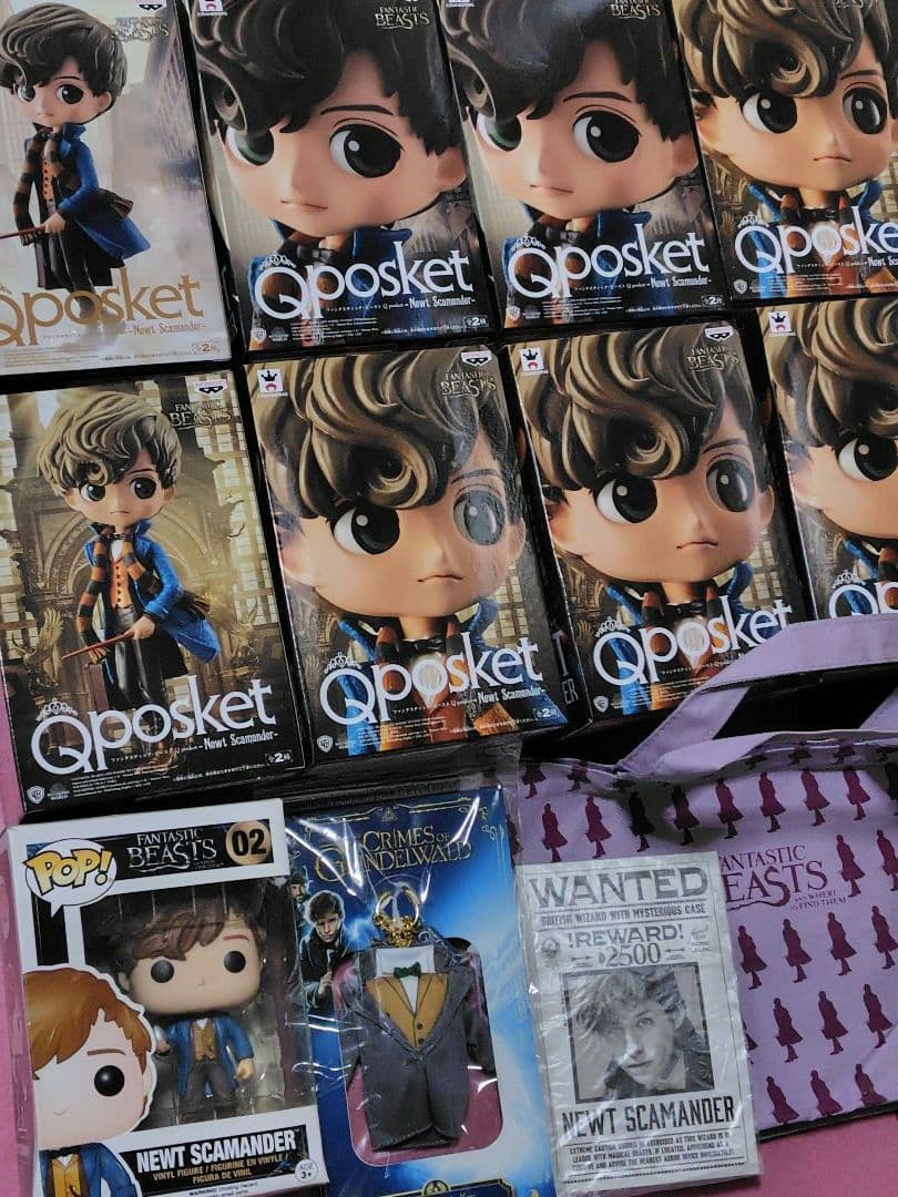 【14点セット】ファンタスティック・ビーストニュート・スキャマンダーフィギュア