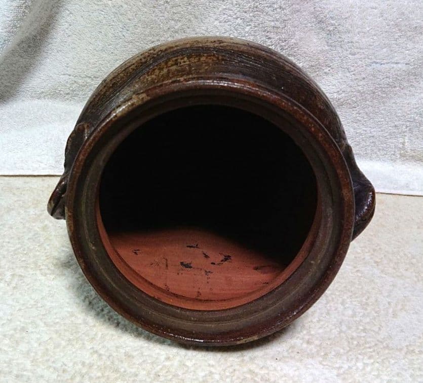 古備前水指 木箱付きA472