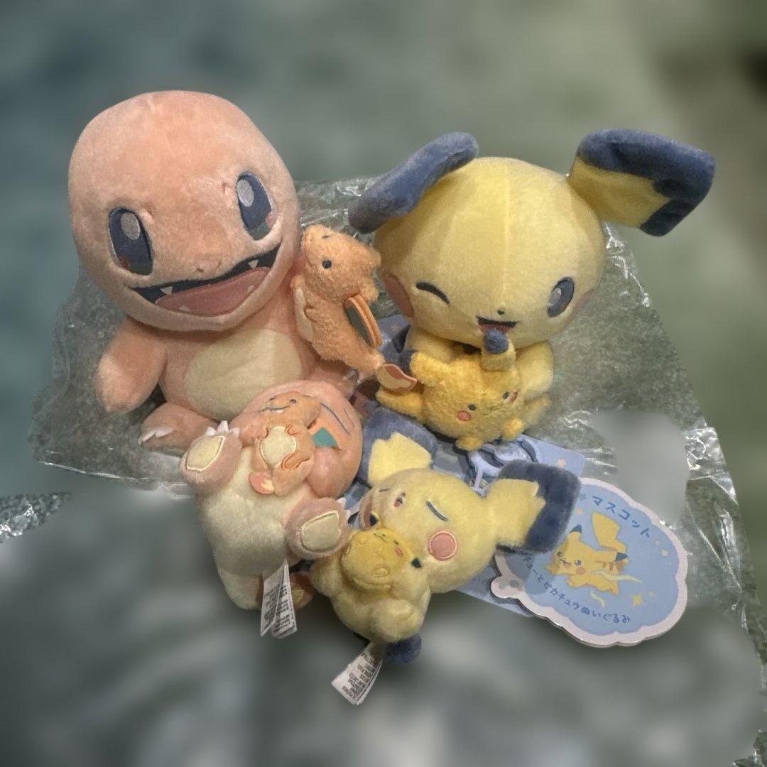 ポケモン ぬいぐるみ マスコット Little Daydream ４個セット