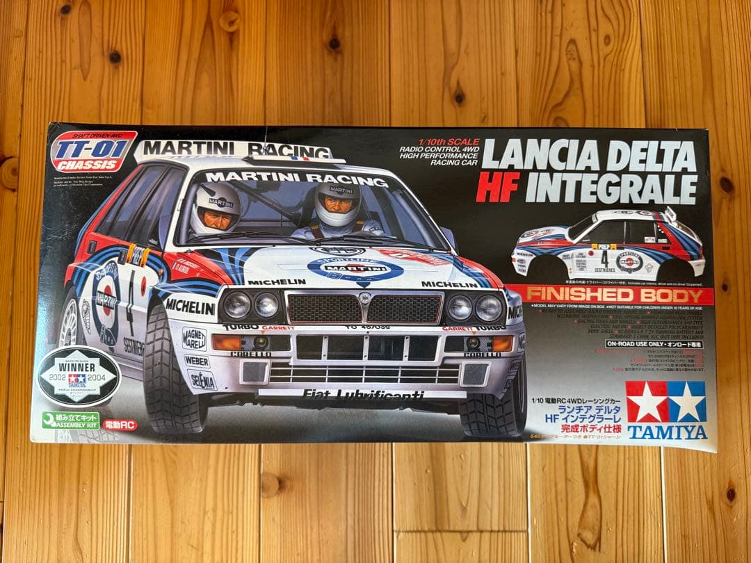 ホビーラジコン Tamiya Lancia Delta HF Integrale TT-01