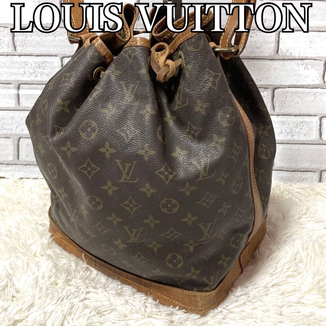 【極美品】LOUIS VUITTON ノエ 巾着バッグ モノグラム M42224