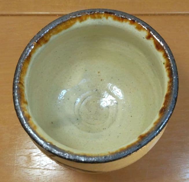 人間国宝 金城次郎 壷屋焼湯呑 栞 共箱 美品 壺屋焼 やちむん