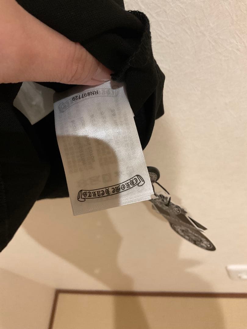 【新品・未使用】CHROME HEARTS ブラック Tシャツ　Lサイズ