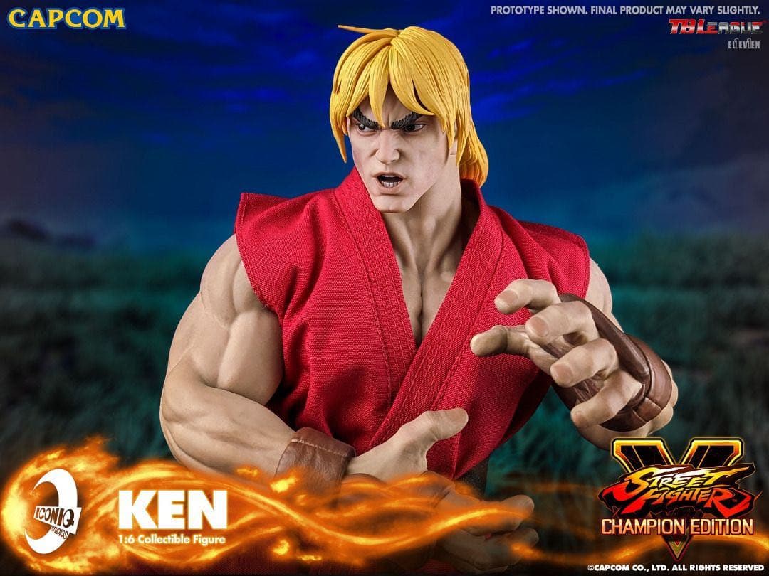 Iconiq IQGS-04ストリートファイターstreet fighterケン