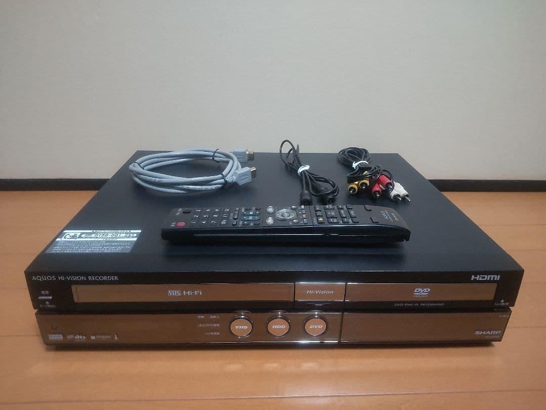 シャープ　AQUOS　DV―ACV52 250GB→320GB プチメンテ済み