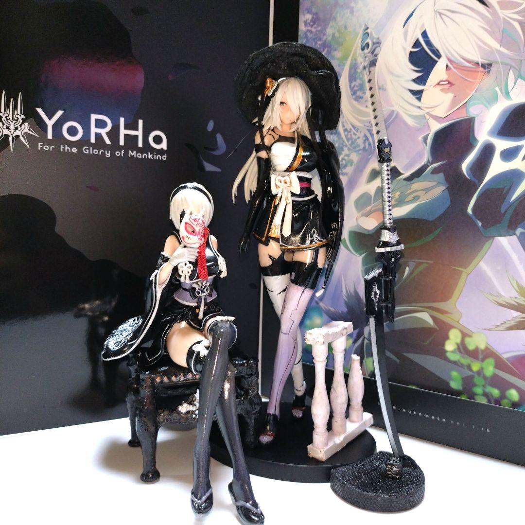 ニーアオートマタ２B A２フィギュア•リペイント品