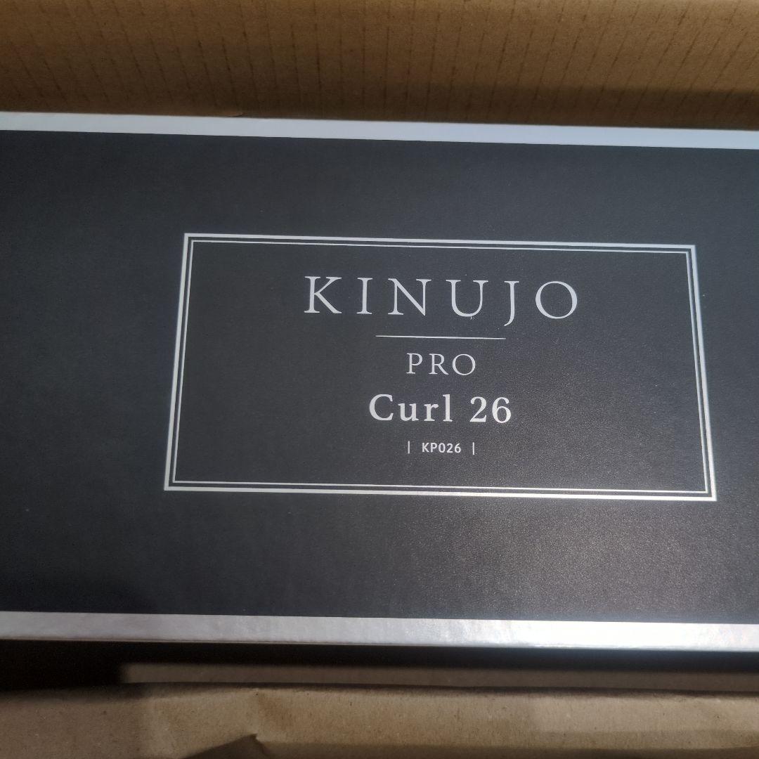KINUJO PRO Curl 26 ヘアアイロン