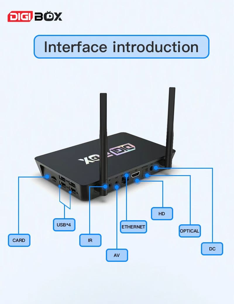 最も人気あるテレビボックス DIGIBOX D3 PLUSライブテレビボックス