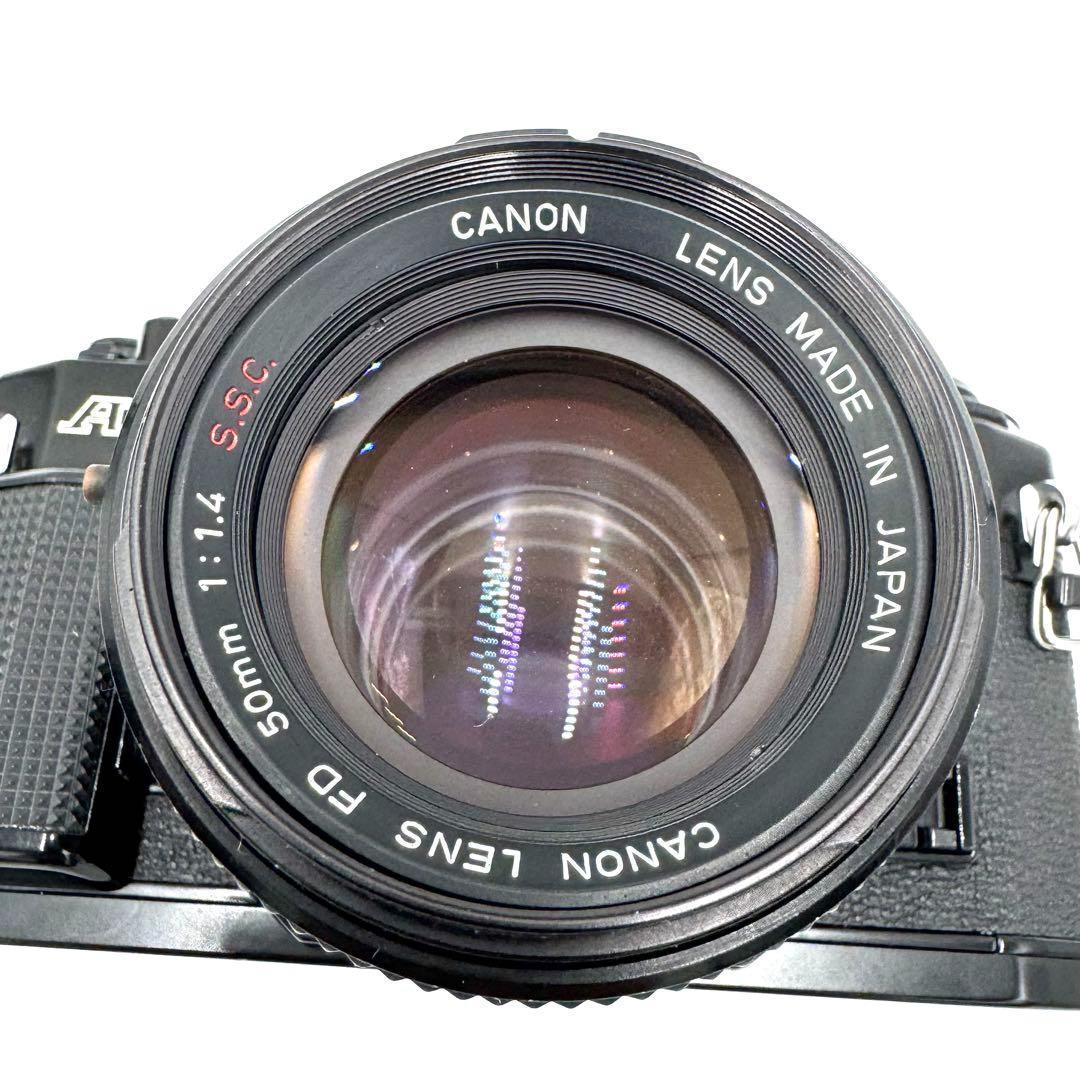 美品 Canon A-1 フィルムカメラ FD 50mm f1.4 レンズ