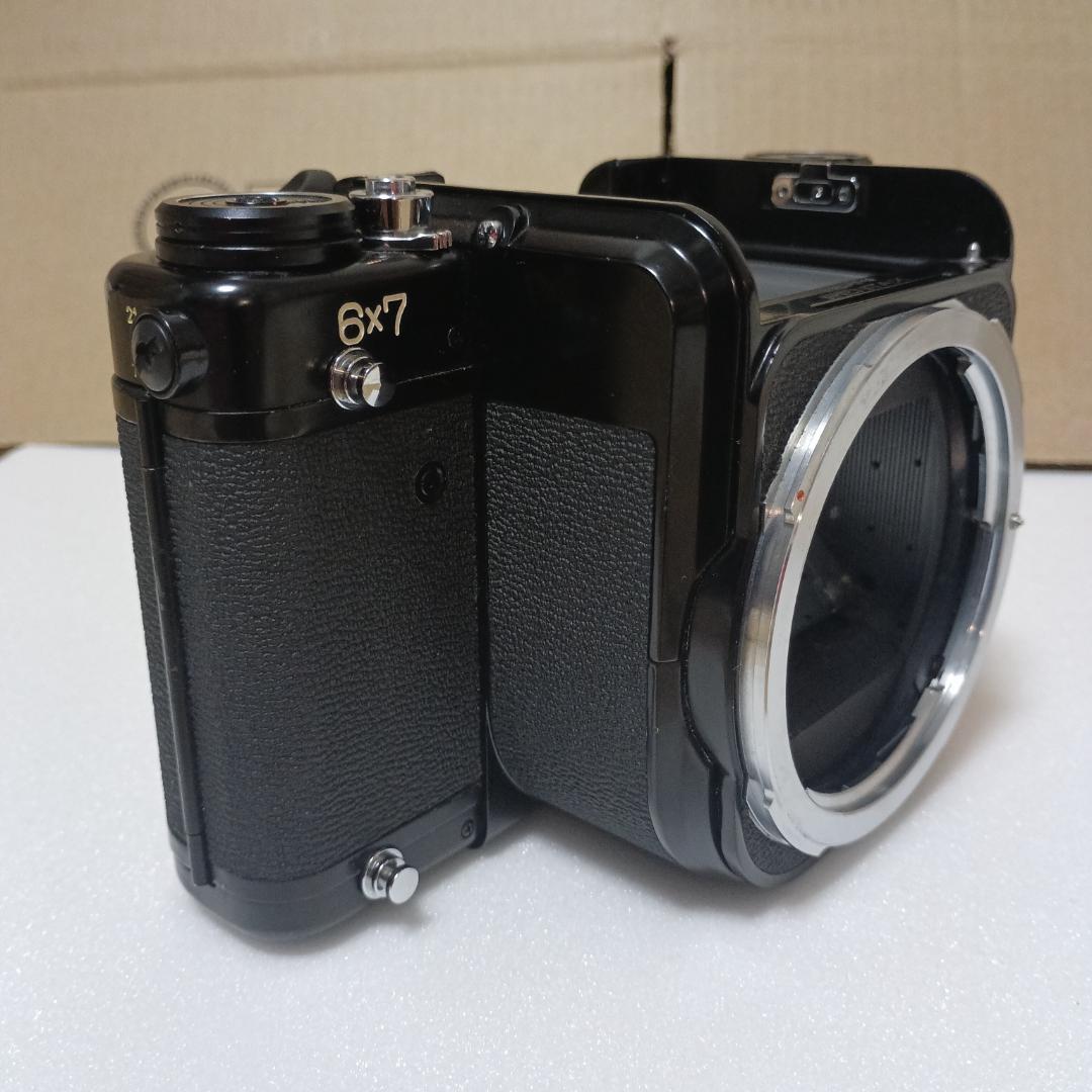 PENTAX 6x7 ボディ 電池ホルダーなし 動作未確認 部品取り用