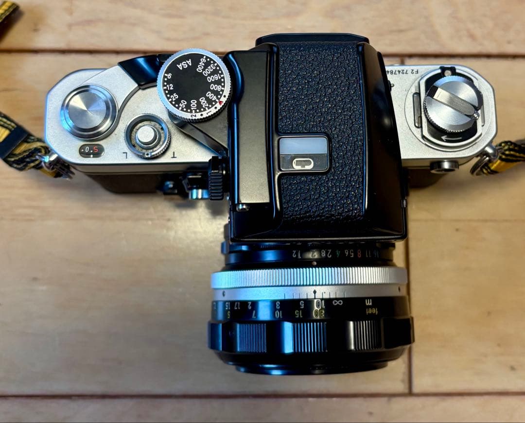 Nikon F2 一眼レフカメラ Nikkor-55mm f/1.2レンズ付き