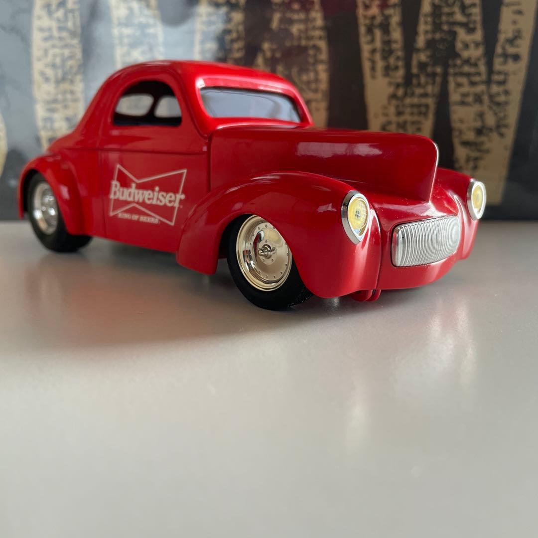 ミニカー Budweiser '41 Willys Street ROD