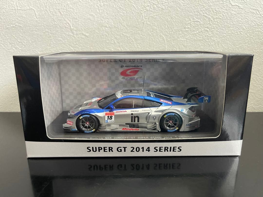 ミニカー EBBRO SUPER GT 2014 Weider NSX #18