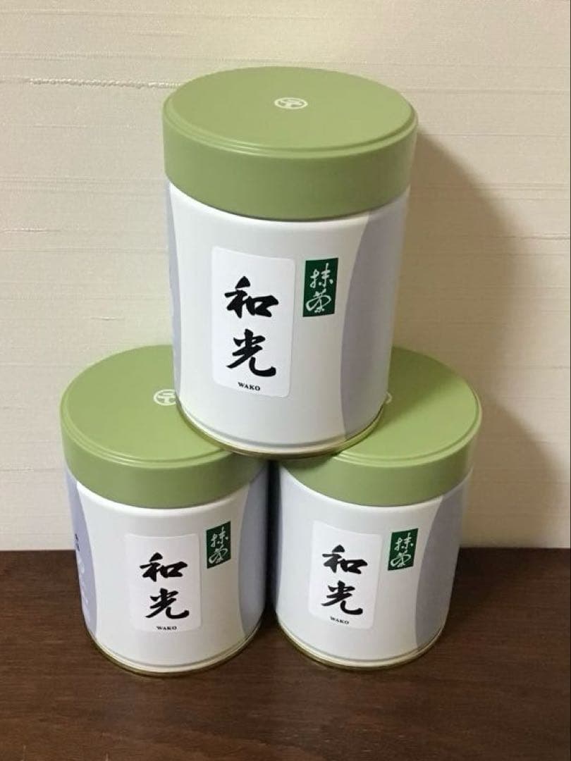 丸久小山園 和光100g缶 3缶セット【訳あり おまけ付き】