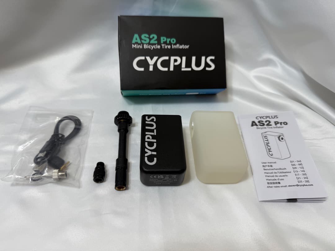 CYCPULS AS2 Pro ミニ自転車タイヤインフレーター
