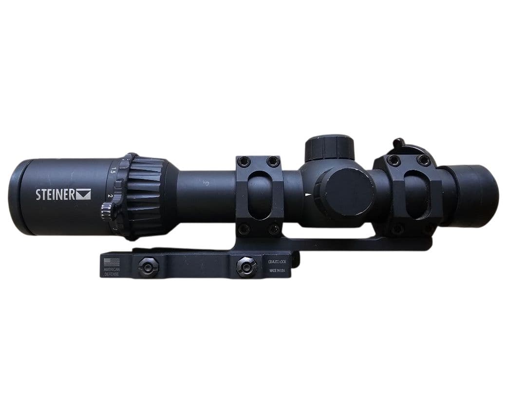 実物 Steiner P4Xi 1-4x24 ＆ ADM Recon-X