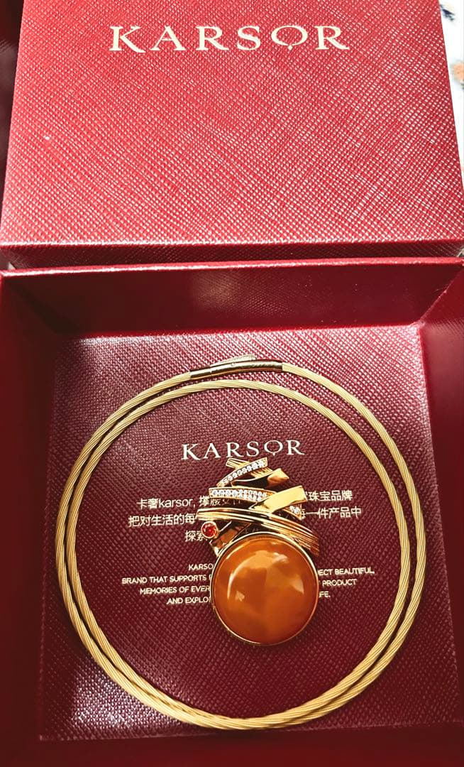 ◇天然琥珀 シルバー925メッキ金嵌め インレイ 3点セット【箱、鑑定書 付】