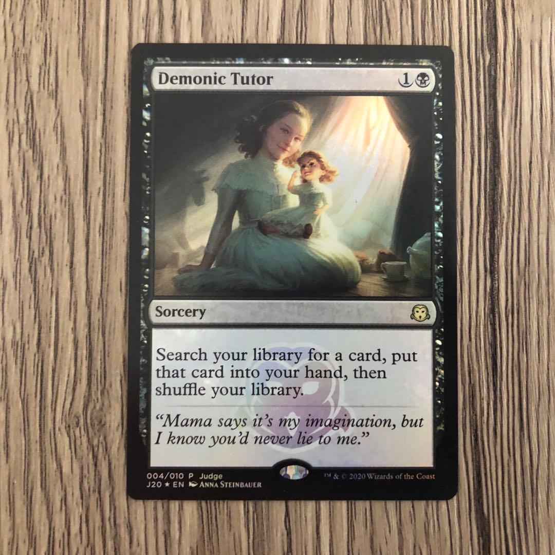 悪魔の教示者　ジャッジ褒賞　foil