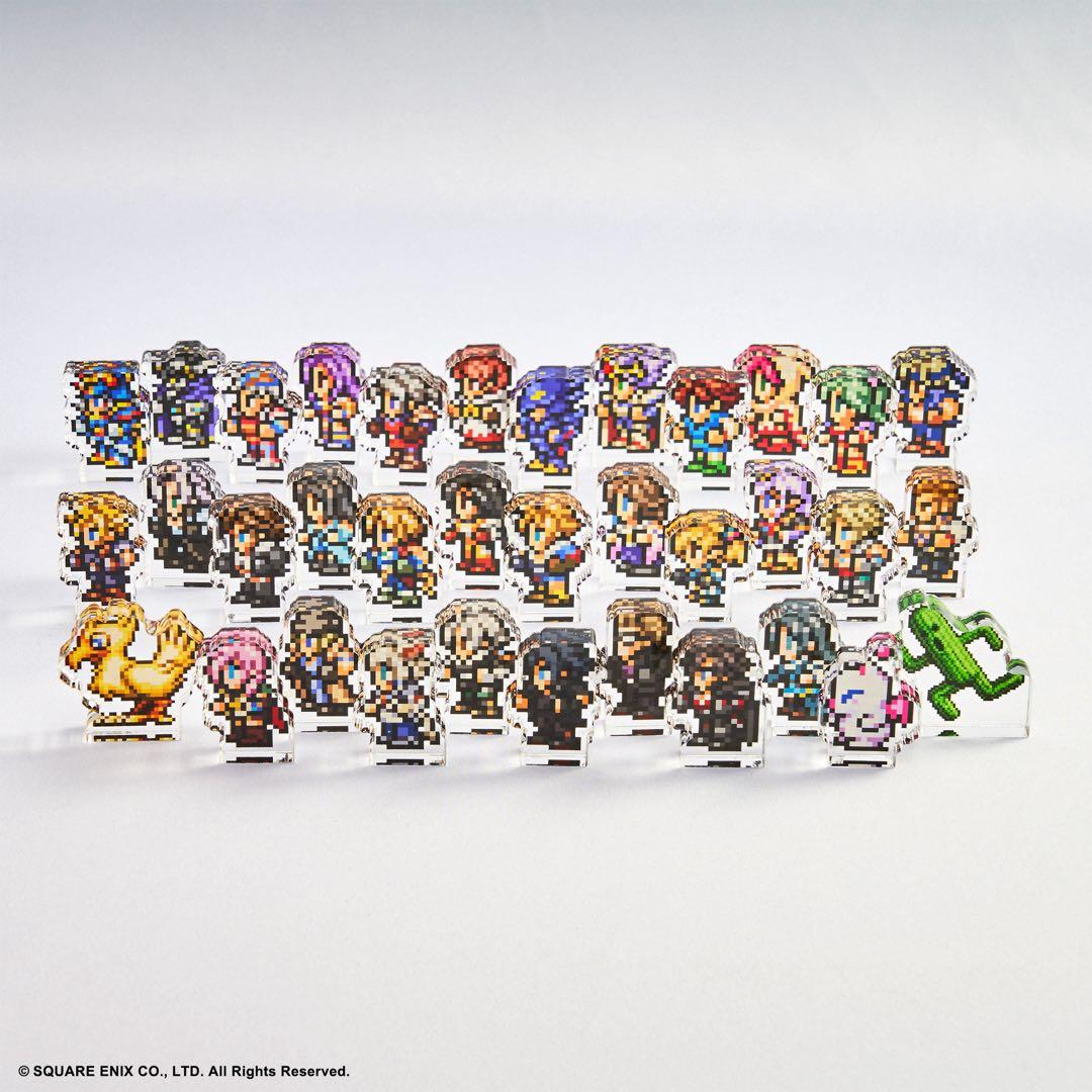 ファイナルファンタジー　ミニアクリルスタンドコレクション　全35種　コンプリート