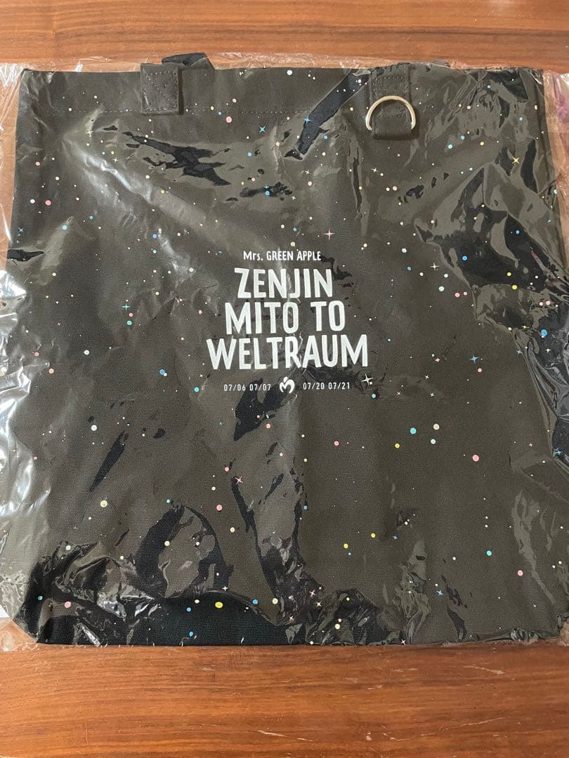 Mr. GREEN APPLE ゼンジン　ZENJIN トートバッグ 新品
