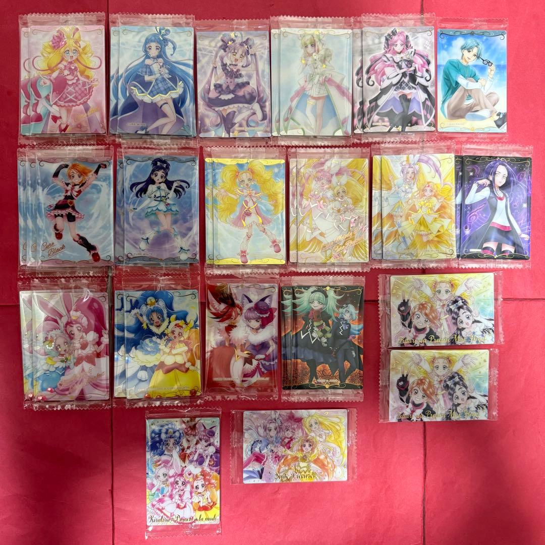 新品 プリキュア ウエハース セット N R SR HR SSR まとめ売り