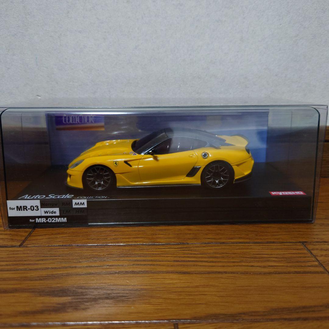 京商ミニッツボディ 599XX イエローバージョン