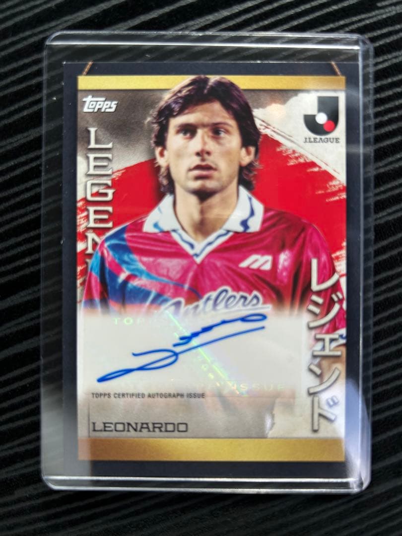 topps Jリーグ レオナルド サインカード
