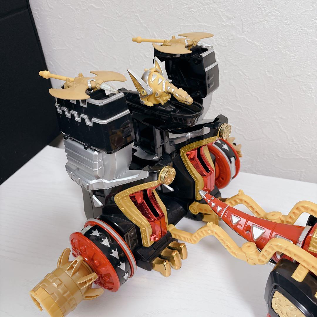 【動作良好】DX 爆竜合体マックスオージャ パキケロナグルスセット