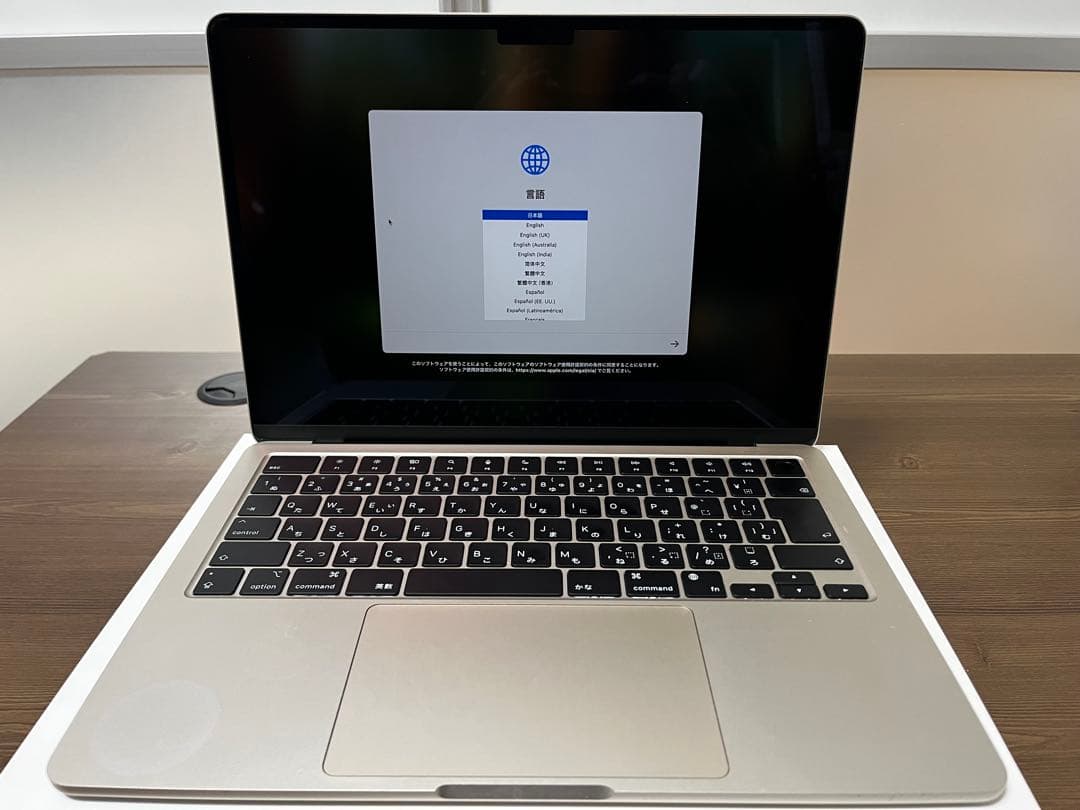 ハイスペック！MacBook air M2 16GB/1TB 大人気スターライト