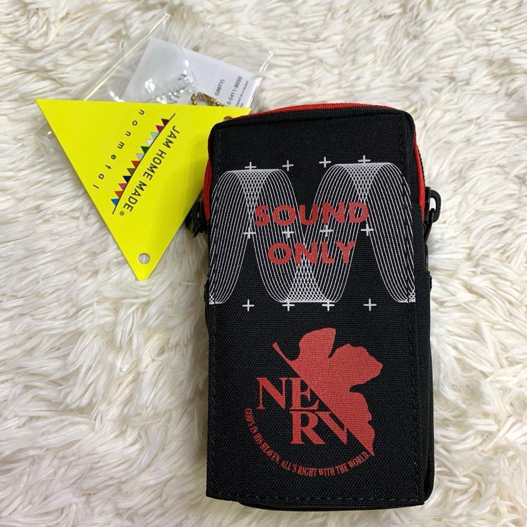 新品未使用✨JAM  MADE別注エヴァイヤホンポーチ