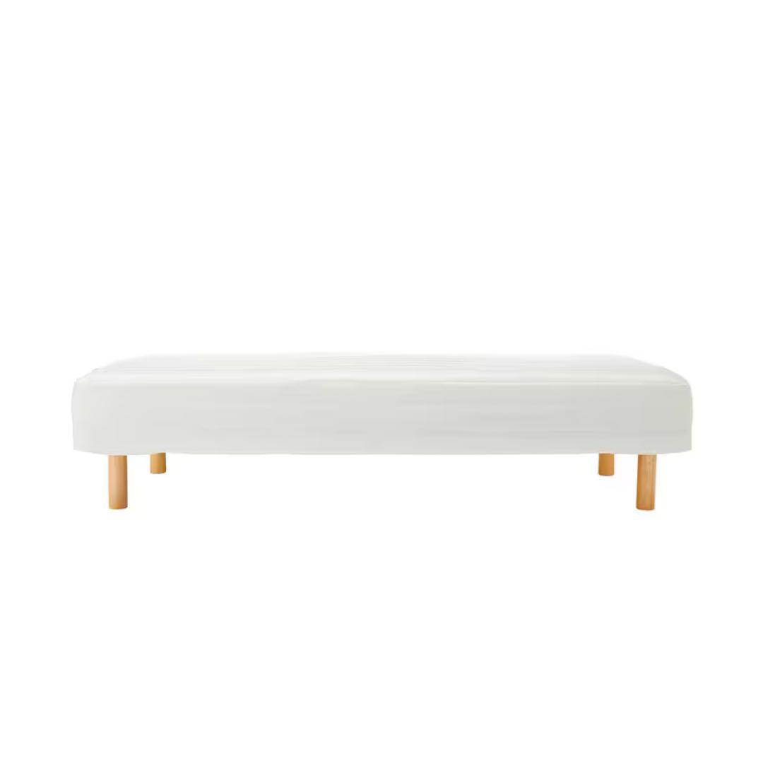【送料¥18,500込・美品】無印良品 脚付マットレス(10cm脚付属)
