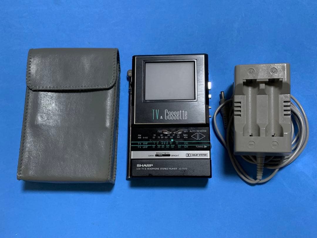 SHARP JC-TV10 TV & カセットプレーヤー